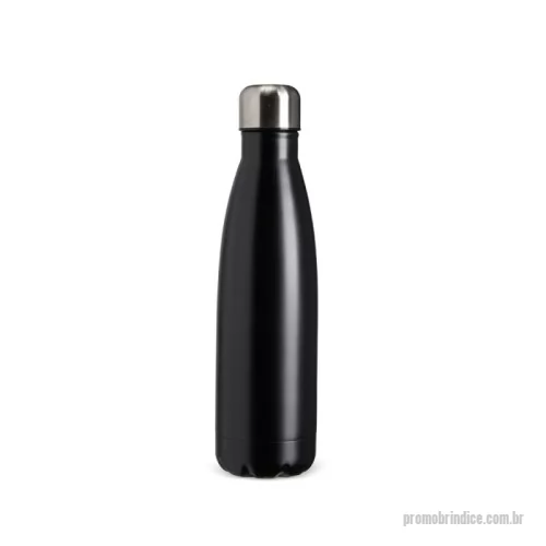 Garrafa térmica personalizada - Garrafa Térmica Inox 500ml com Isolamento a Vácuo Sofisticação, funcionalidade e desempenho térmico em um só produto. Esta garrafa térmica de 500ml, com tampa em inox e parede dupla em aço inoxidável, é ideal para manter suas bebidas quentes por mais tempo com segurança e estilo.  Seu isolamento a vácuo ajuda a conservar a temperatura, reduz o risco de vazamentos e impede o aquecimento externo da garrafa. Compacta e eficiente, é perfeita para o dia a dia, viagens ou como brinde corporativo premium.  ???? Especificações Técnicas: Capacidade: 500 ml  Altura: 26,5 cm  Largura: 6,5 cm  Circunferência: 22,8 cm  Peso aproximado: 272 g  Material: Aço inox com isolamento térmico a vácuo  Tampa: Inox com vedação segura  Área para gravação (CxL): 15 cm x 5 cm