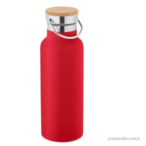 Garrafa térmica personalizada - Garrafa térmica Personalizada 94602 com sua logomarca. 20 anos ajudando a cotar Brindes Promocionais com várias empresas num único clique. Garrafa em aço inox de parede dupla térmica, isolada a vácuo. Tampa em aço inox com detalhe de bambu e alça. Capacidade até 570 mLGarrafa em aço inox de parede dupla térmica, isolada a vácuo. Tampa em aço inox com detalhe de bambu e alça. Capacidade até 570 mLGarrafa térmica Personalizada, 179176, Bets Brindes. Clique e Cote no Portal PromoBríndice!