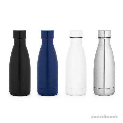 Garrafa térmica personalizada - Garrafa térmica Personalizada 94284 com sua logomarca. 20 anos ajudando a cotar Brindes Promocionais com várias empresas num único clique. Garrafa térmica em aço inox 90% reciclado com parede dupla, isolada a vácuo e acabamento em mate. A tampa de rosca é à prova de vazamentos. Capacidade até 400 mL. Fornecido em caixa presente de papel kraft reciclado. Certificação EU Food Grade. ø70 xGarrafa térmica em aço inox 90% reciclado com parede dupla, isolada a vácuo e acabamento em mate. A tampa de rosca é à prova de vazamentos. Capacidade até 400 mL. Fornecido em caixa presente de papel kraft reciclado. Certificação EU Food Grade. ø70 xGarrafa térmica Personalizada, 179290, Lara Brindes. Clique e Cote no Portal PromoBríndice!