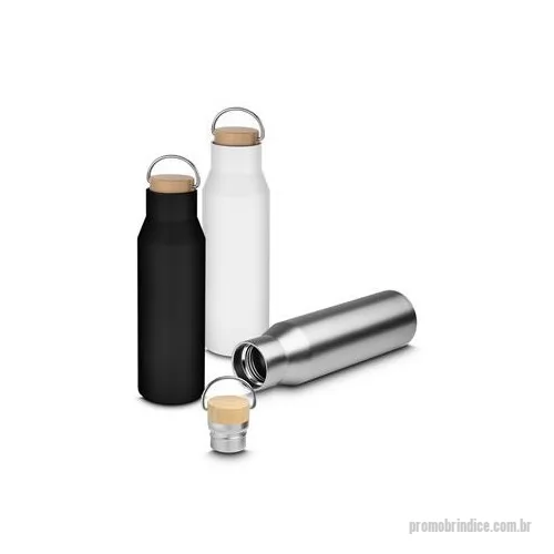 Garrafa térmica personalizada - A garrafa térmica de 600ml é a escolha ideal para quem busca praticidade e eficiência no dia a dia. Produzida em aço inox com parede dupla isolada a vácuo, ela é excelente para manter a temperatura da bebida, seja quente ou fria, por mais tempo. E ai