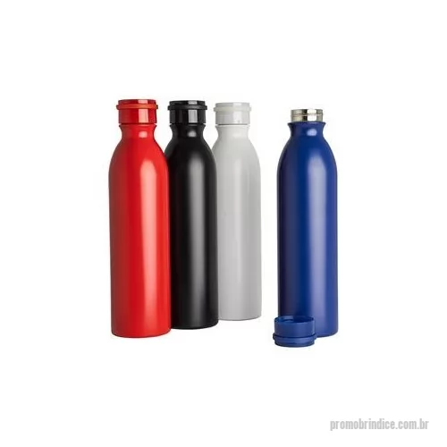 Garrafa térmica personalizada - Quem não sonha em ter bebidas sempre na temperatura ideal, por mais tempo? Para nós, isso já é uma realidade! A nossa garrafa térmica feita em inox 304, com 950 ml de capacidade, é especialista na hora de manter a temperatura das bebidas por mais tem