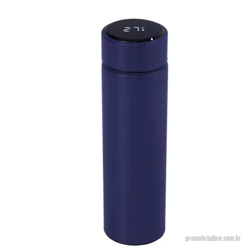 Garrafa térmica personalizada - Garrafa Térmica 400ml com Display LED