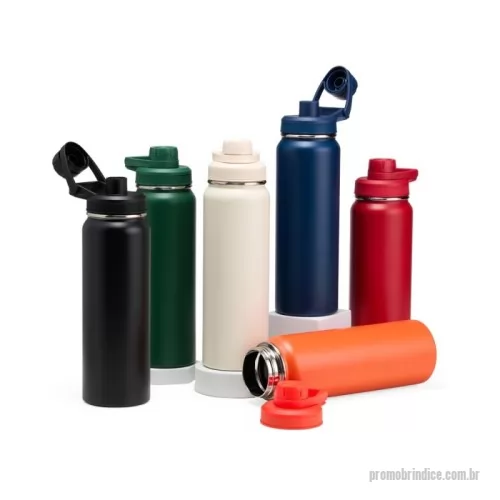 Garrafa térmica personalizada - Garrafa Térmica Inox 850ml