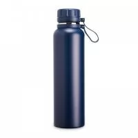 Garrafa térmica com infusor de bebidas, feita em inox 304 com capacidade de 1 litro. Contém base antiderrapante e alça de silicone acoplada na tampa.