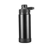 Garrafa Térmica Inox 550ml com Alça e Protetor de Silicone Design moderno com máxima eficiência térmica. Esta garrafa térmica em inox de 550ml é perfeita para quem busca praticidade sem abrir mão do estilo. Sua estrutura com parede dupla e isolamento a vácuo garante a conservação da temperatura por mais tempo, seja para líquidos quentes ou frios.  A tampa plástica rosqueável conta com protetor de bocal higiênico e alça fixa para transporte fácil. Acompanha ainda um protetor de base em silicone removível, que oferece maior estabilidade e evita riscos em superfícies.  ???? Especificações Técnicas: Capacidade: 550 ml  Altura: 22,5 cm  Largura: 7,4 cm  Circunferência: 23,3 cm  Peso aproximado: 290 g  Diâmetro da base: 5,5 cm  Material: Aço inox com isolamento a vácuo  Tampa: Plástica rosqueável com protetor de bocal  Extras: Alça fixa e base de silicone removível