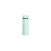 Garrafa térmica 240 ml em inox com tampa rosqueável. Altura : 18 cm Largura : 5,6 cm Circunferência : 18 cm Peso aproximado g : 170