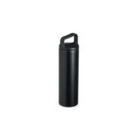 Garrafa térmica com capacidade de 600 ml, tampa plástica rosqueável e alça acoplada. Altura : 25,7 cm Largura : 7 cm Circunferência : 22,2 cm Peso aproximado g : 311