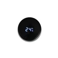 Garrafa térmica de parede dupla em inox, capacidade de 400 ml. Tampa com display touch screen de temperatura em led, acompanha infusor de bebidas. Altura : 22,8 cm Largura : 6,5 cm Circunferência : 20,5 cm Peso aproximado g : 252