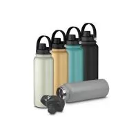 Bebidas frescas por muito mais tempo! Com capacidade de 1,1 litros e feita em inox com parede dupla, nossa garrafa térmica é ideal para quem valoriza qualidade de temperatura ao tomar suas bebidas. Conta com tampa rosqueável e protetor para o bocal c