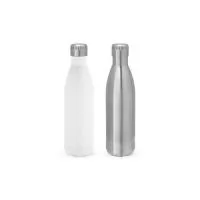 Garrafa para sublimação em aço inox com parede dupla, isolada a vácuo. A tampa incorpora um sistema de vácuo para melhor conservação da temperatura. Capacidade até 800 ml. Fornecido em caixa presente. Certificação EU Food Grade. ø79 x 310 mm