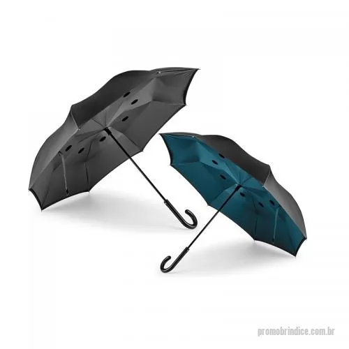 Guarda chuva personalizada - Guarda-Chuva Reversmvel Personalizado