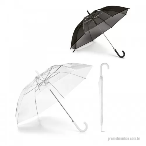 Guarda chuva personalizada - Guarda-chuva transparente em POE com abertura automática. ø1000 x 815 mm SPOT