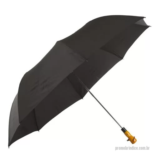 Guarda chuva personalizada - Descrição:   Armação cromada, varetas fibra de carbono, cabo de madeira, varão cromado sextavado e tecido Pongee liso com cores variadas. Tamanho: 27''x8. 150 CM DE COBERTURA