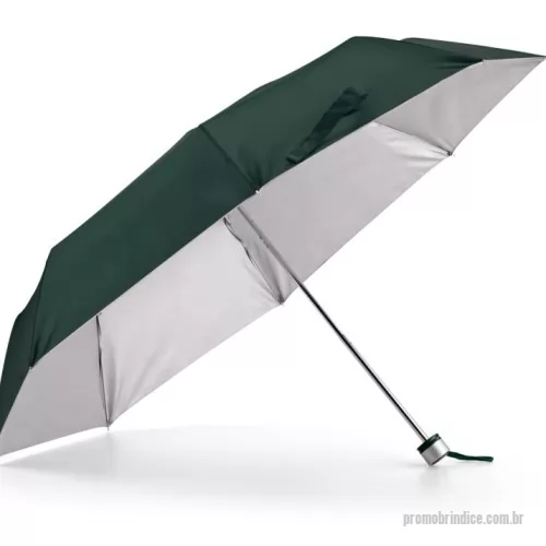 Guarda chuva personalizada - Guarda-chuva dobrável em poliéster 190T dobrável