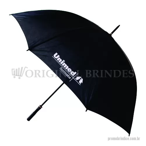 Guarda chuva personalizada - Guarda Chuva Portaria, manual, cabo reto. Disponível em várias cores.