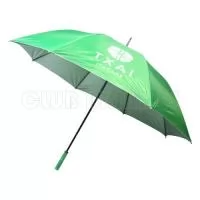 Guarda Chuva Portaria, cabo reto. Disponível em várias cores. Gravação da logomarca em 1 cor em 2 gomos já inclusa.  29  X 8 varetas duplas. Tamanho: Aprox. 140/150 cm de envergadura.