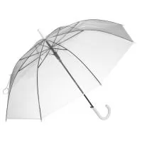 Guarda-chuva plástico com 8 varetas e abertura automática.  Altura :  81,5 cm  Comprimento :  101 cm