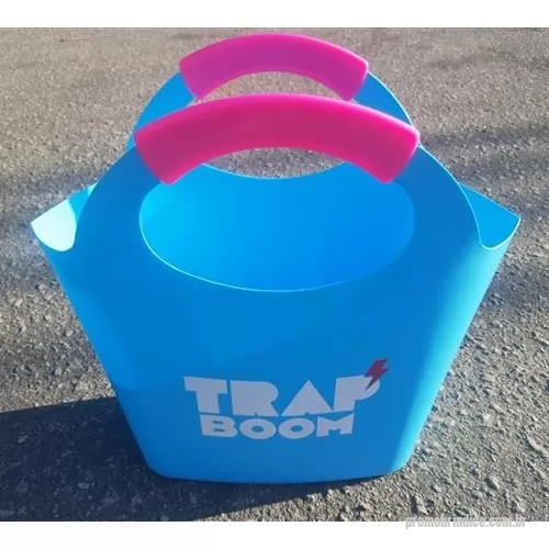 Ice Bag personalizado - Sacola para gelo com 12 litros. Altura - 450 mm Largura - 490 mm Largura da base - 175 mm Capacidade: 12 litros
