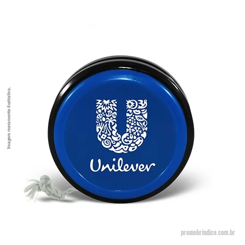 Ioiô personalizado - Io-iô PRÓ SPIN de alta performance base maciça em Plástico Premium (PS Cristal) fixada por ultrassom e laterais acopladas em Plástico Premium (PP), cordão duplo em algodão trançado.