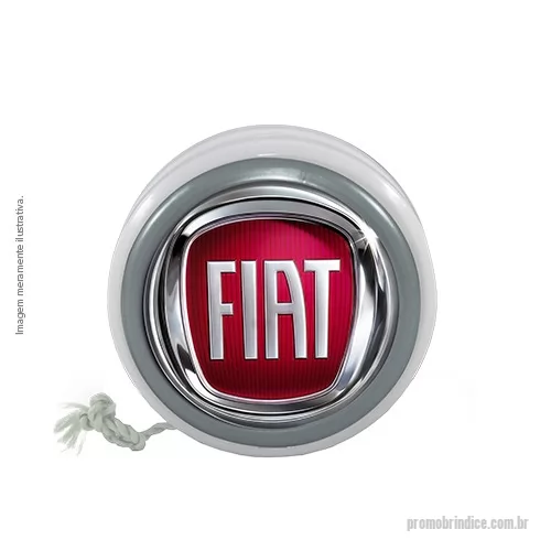 Ioiô personalizado - Io-iô PRÓ SPIN de alta performance base maciça em Plástico Premium (PS Cristal) fixada por ultrassom e laterais acopladas em Plástico Premium (PP), cordão duplo em algodão trançado.