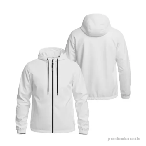 Jaqueta Corta-Vento personalizada - FICHA TÉCNICA – JAQUETA CORTA-VENTO (WINDBREAKER). Descrição do Produto  Jaqueta corta-vento desenvolvida para proteção contra vento leve e moderado, ideal para atividades externas, eventos esportivos, uso corporativo e campanhas promocionais. Produto leve, funcional e altamente personalizável. Especificações Técnicas Produto: Jaqueta corta-vento personalizada Material externo: Poliéster leve ou nylon emborrachado Forro: Sem forro ou forro em tela respirável (mesh) Estrutura: Leve e dobrável Fechamento: Zíper frontal reforçado Gola: Alta (proteção contra vento) Capuz: Opcional (fixo ou removível) Bolsos: Laterais com zíper ou embutidos Punhos e barra: Elástico ou regulagem Ventilação: Ilhós ou painéis respiráveis (opcional). Medidas (padrão) PP, P, M, G, GG, XGG (Modelagem ajustável conforme necessidade do cliente). Personalização Sublimação total (em modelos apropriados) Silk screen (serigrafia) Transfer digital Bordado (pequenas áreas) Patch emborrachado (PVC) ou bordado Logo no peit