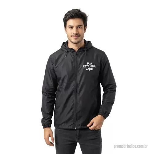 Jaqueta Corta-Vento personalizada - Personalizável 