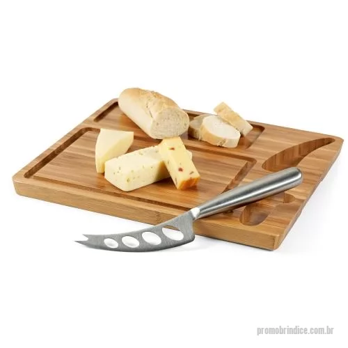 Kit acessórios para queijo personalizado - Kit Queijo 2 Peças Personalizado