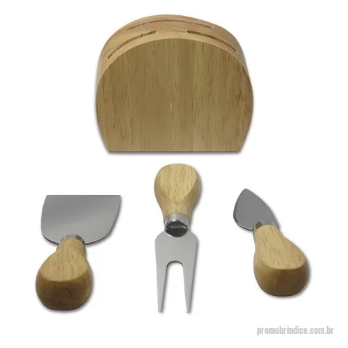 Kit acessórios para queijo personalizado - Kit Queijo 3 Peças