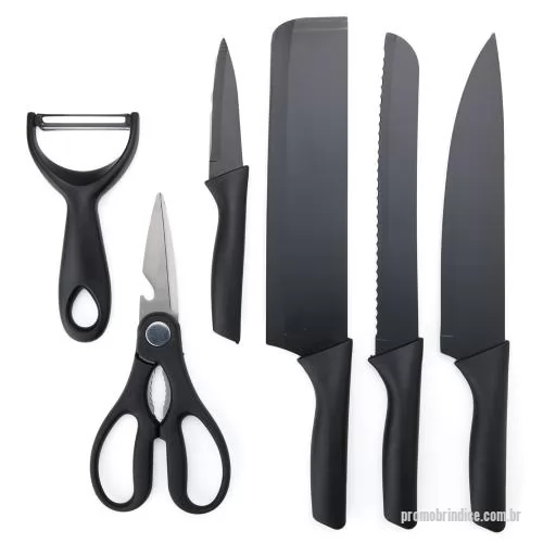 Kit acessórios para vinho personalizado - Transforme sua cozinha em um verdadeiro espetáculo com o nosso kit churrasco de 6 peças em inox! Esse conjunto exclusivo une estilo, funcionalidade e qualidade para atender as mais diversas necessidades culinárias. Com lâminas em aço inoxidável de al