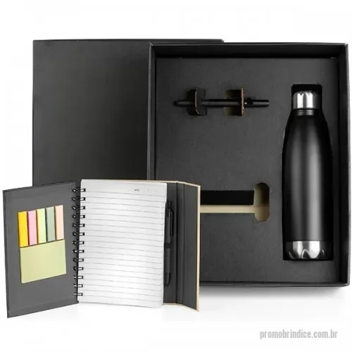 Kit Boas Vindas personalizado - erfeito para onboarding de funcionários, eventos corporativos, ações promocionais, lançamentos de produto ou ativação com imprensa, o press kit personalizado pode incluir itens como canecas, blocos, canetas, bolsas, camisetas, brindes ecológicos e muito mais 
