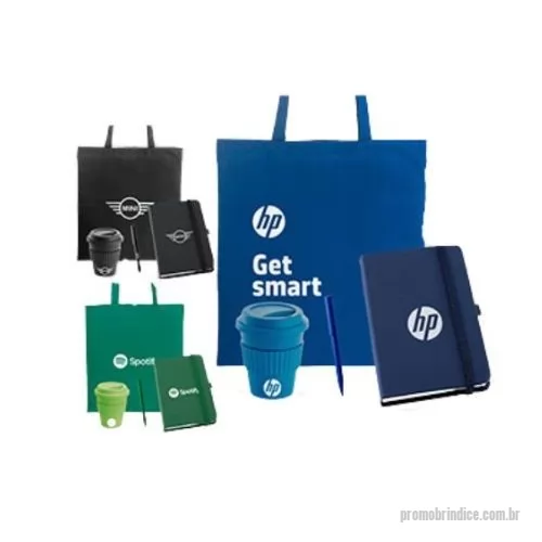 Kit Boas Vindas personalizado - Kit Boas Vindas Onboard c/ 4 Peças: receba seus colaboradores com um Kit completo com ecobag, caneta, bloco e copo de café, é perfeito para estimular um início descontraído e integrar quem chega na sua empresa! Grave já a sua marca e presenteie em novos ciclos memoráveis.