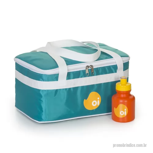 Kit bolsa e sacola personalizado - Kit Bolsa térmica 10lts + Squeeze 350ml