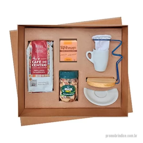 Kit café personalizado - Kit Café Gourmet Premium Completo