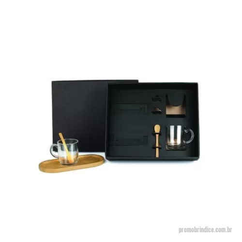 Kit café personalizado - Kit Café 5 Peças Personalizado