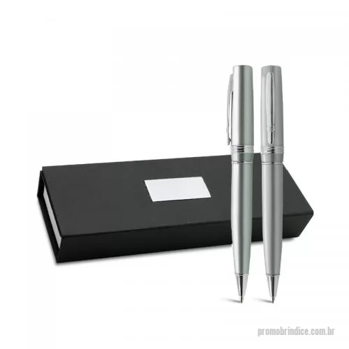 Kit caneta personalizado - Kit Caneta e Lapiseira Personalizado
