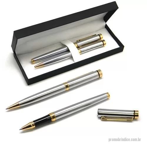 Kit caneta personalizado - Conjunto de Caneta