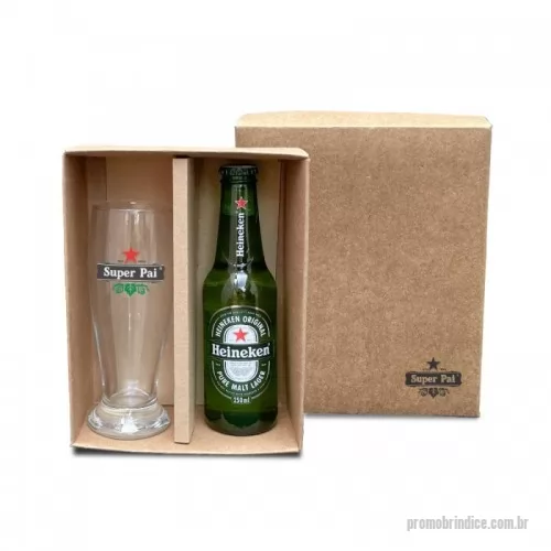 Kit cerveja personalizado - Kit de Cerveja Personalizado e Caixa Kraft
