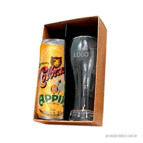 Kit cerveja personalizado - Um Kit especial, feito para celebrar como boêmios com seus calaboradores, o Kit cerveja Colorado Dia dos Pais é o Kit perfeito para celebrar o Dia dos Pais, ideal para happy hour. 01 Caixa Kraft para presente 01 Cerveja colorado 350ml 01 Copo tipo Tulipa 300ml * Consulte quantidade mínima Entre em contato.