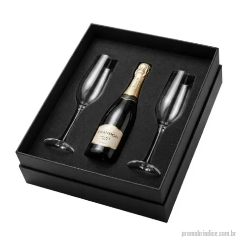 Kit champanhe ou espumante personalizado - Kit Champanhe 180 ml 3 itens