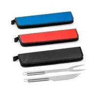 Kit Garfo e Faca para Churrasco Personalizado