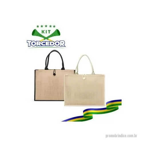 Kit copa do mundo personalizado - Versatilidade que vai do mercado à praia. Prática para o dia a dia, nossa sacola é feita de juta e conta com botão de fechamento, garantindo mais segurança para os itens. Suas alças permitem o uso tanto no ombro quanto na mão, oferecendo uma solução 