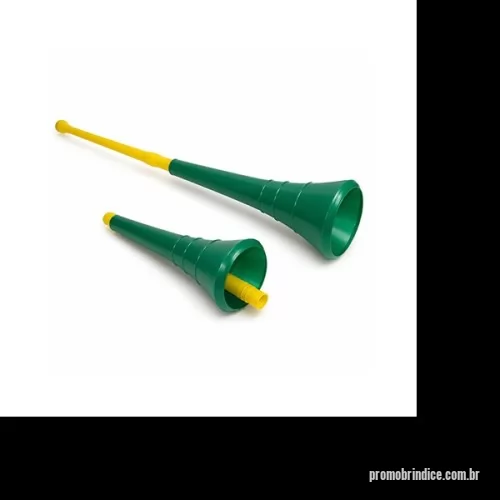 Kit copa do mundo personalizado - Vuvuzela personalizada é um brinde personalizado especial que fizemos para a disputa da copa do mundo.