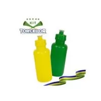 Squeeze personalizado nas cores do Brasil é o brinde personalizado campeão de vendas.
