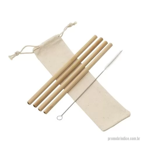 Kit costura personalizado - Kit Canudo em Bambu Personalizado