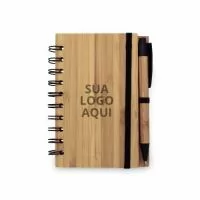 Kit de Caderno e Esferográfica