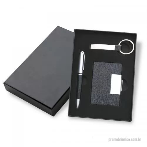 Kit escritório personalizado - Kit Escritório com 3 Peças Personalizadas