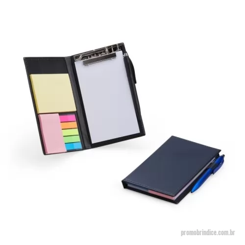 Kit escritório personalizado - Kit para Anotações com Caneta para Brindes Promocionais