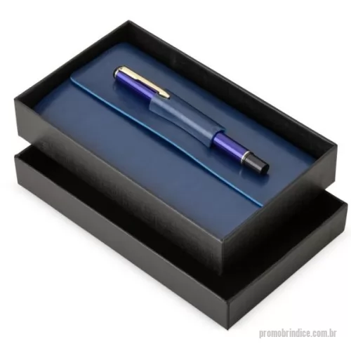 Kit escritório personalizado - Kit para Anotações com Caneta