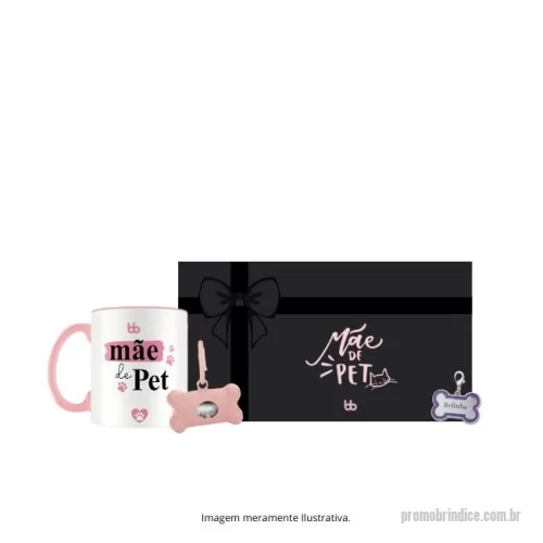 Kit feminino personalizado - CONTÉM:  1 – Kit Saquinho Coletor 1 – Chaveiro de Identificação Pets 1 – Caneca Sublimada 1 – EMBALAGEM KRAFT 10x19x3,5