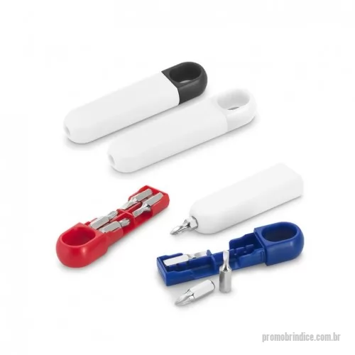 Kit ferramenta personalizado - Kit mini ferramentas. PS. 4 chaves. 92 x 22 x 13 mm